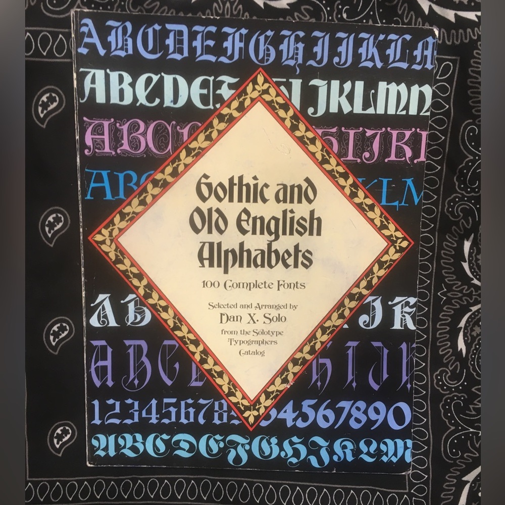 Gothic and Old English Alphabets